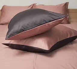 Набір наволочок Moon&Star Satin Premium Violet 50х50 см 2 шт - мініатюра 2