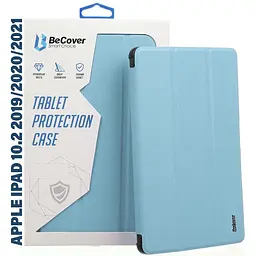 Чохол-книжка BeCover Tri Fold Hard для Apple iPad 10.2 2019/2020/2021 Light Blue (711126) - мініатюра 6