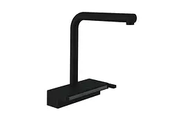 Змішувач для кухні Hansgrohe Aquno Select M81 з висувним душем matt black 73836670