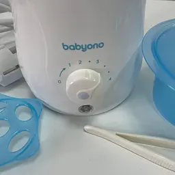 Нагрівач електричний з функцією стерилізації 2 в 1 "Natural Nursing" BabyOno Білий - мініатюра 2