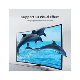 Кабель мультимедійний HDMI M to HDMI M 1.5m 4K60Hz black Vention (AAIBG) - мініатюра 5