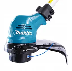 Тример акумуляторний Makita UR100DWME1 (260 мм, 10000 об/хв, 1.65 мм, 130 Вт, CXT) - мініатюра 8