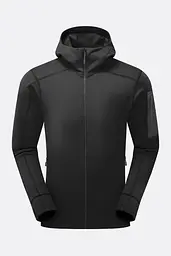 Чоловіча флісова кофта Rab Modulus Hoody M Чорний