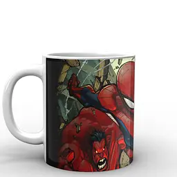 Кухоль GeekLand Людина-Павук Spider-Man фан арт SM.02.021 330 мл білий - мініатюра 2