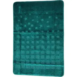 Килимок для ванної Vezzer Standart 80x120 см темно-зелений (VZSB5520) - мініатюра 2