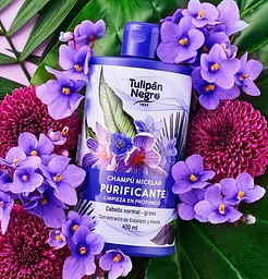 Міцелярний шампунь Tulipan Negro 400 мл - мініатюра 3