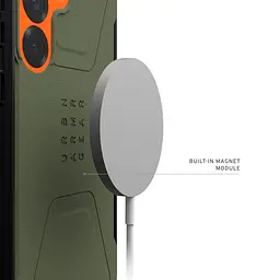 Чохол протиударний UAG Civilian MagSafe для Samsung Galaxy S25 (S931) Olive 214475117297 - мініатюра 5
