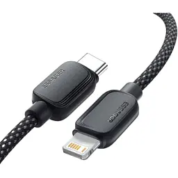 Дата кабель USB-C to Lightning 1.0m 20W black Essager (EXCTL-WL01-P) - мініатюра 2