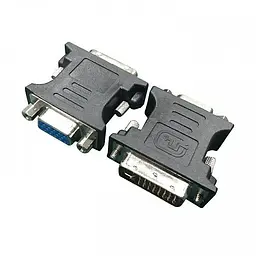 Перехідник DVI -> VGA Gembird (A-DVI-VGA-BK) Чорний