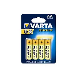Батарейки Varta AA Zink-Carbon SUPERLIFE