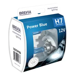 Галогенова лампа Brevia H7 12V 55W PX26d Power Blue S2(12070PBS)