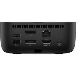 Док-станція USB3.1 Type-C --> HDMI/USB 3.1x3/Type-C/DPx2/RJ45 G6 чорна HP - мініатюра 5