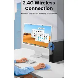 Мишка Ugreen MU105 Wireless Gray (90669) - мініатюра 9