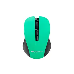 Мишка Canyon CNE-CMSW1GR Wireless Black-Green (CNE-CMSW1GR) - мініатюра 2