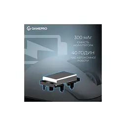 Мишка GamePro Asgard Thor Wireless/Bluetooth/USB White (GM023W) - мініатюра 8