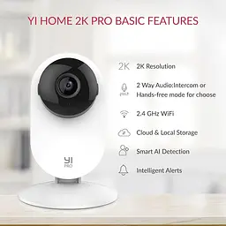 IP-камера відеоспостереження YI Home 2K Pro YYS.62121 White - мініатюра 5