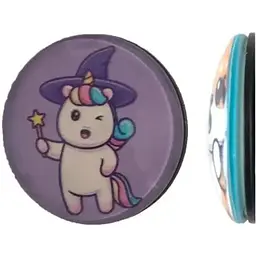 Тримач Поп Сокет New Glass (Скло) Baby Unicorn №23