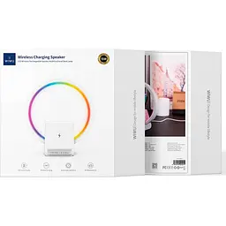 Бездротовий зарядний пристрій Wiwu 2in1 Wireless Charging Speaker (Wi-W021) [103912] - мініатюра 4
