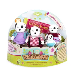 Набір фігурок Li'l Woodzeez Сім'я Собак 4од книжка EN det0018376 - мініатюра 4