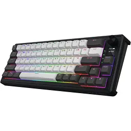 Клавіатура Hator Skyfall 65 Pro Aurum Vanila Silent RGB Wireless/Bluetooth/USB UA Grey/Black (HTK4160UA) - мініатюра 4