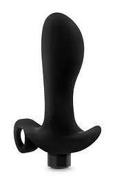Анальна пробка Blush Anal Adventures Platinum Silicone Vibrating Pros - мініатюра 4
