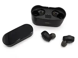 Бездротова Bluetooth стерео гарнітура Remax TWS-22 з кейсом Чорний - мініатюра 6