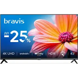 LED-телевізор BRAVIS 43K6000U - мініатюра 6