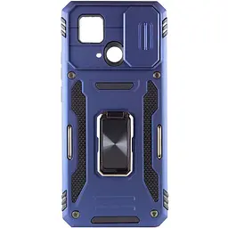 Ударостійкий чохол Camshield Army Ring для Xiaomi Redmi 10C Синій / Navy - мініатюра 2