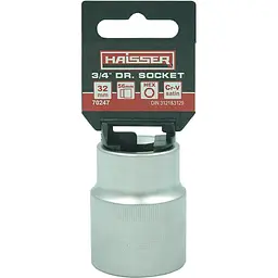 Головка торцева шестигранна Haisser 3/4" 32x56 мм (134020)