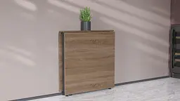 Стіл-книга трансформер Оріон 2 Ferrum-decor 750x1520x730 Чорний метал ДСП Дуб Сонома Трюфель 16 мм (FRD-104587) - мініатюра 10