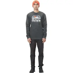 Світшот Picture Organic Authentic Dark Grey Melange XXL (1012-MSW324ADGMXXL)