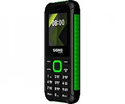 Телефон Sigma mobile X-style 18 Track захищений чорний із зеленим (4827798854433) - мініатюра 5