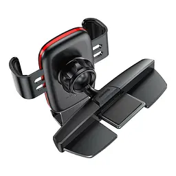 Холдер Baseus Metal Age Gravity Car Mount CD Version Чорний - мініатюра 2