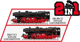 Конструктор Cobi Локомотив DR BR Class 52 масштаб 1:35, 1723 деталі (COBI-6283) - мініатюра 4