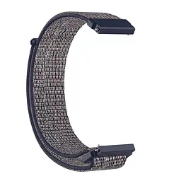 Ремінець BeWatch 20 мм липучка для Xiaomi Amazfit Bip Navy (1011398) - мініатюра 3