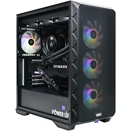 Робоча станція Power Up Desktop #717 Core i9 14900K/64 GB/SSD 1TB/GeForce RTX 5060Ti 16 Gb