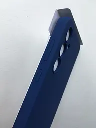 Оригінальний силіконовий чохол Samsung Silicone Case для Samsung Galaxy S24 FE Blue EF-PS721CLEGWW - мініатюра 8