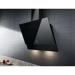 Витяжка Electrolux вертикальна 60 см 700м куб год. Hob2Hood чорний - мініатюра 10