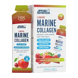 Морський колаген Applied Nutrition Marine Collagen Gel 10 x 30 г Вишня-яблуко