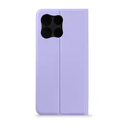 Чехол-книжка для Motorola G86 5G, OneFold Case, фиолетовый, из экокожи (PU) и TPU, с магнитом, с подставкой и отделением для карт, трансформируется в подставку, противоударный, защита всего корпуса, ArmorStandart (ARM86942) - мініатюра 2