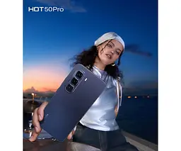 Смартфон Infinix Hot 50 Pro X6881 8/256Gb з NFC Glacier Blue (4894947050787) - мініатюра 10