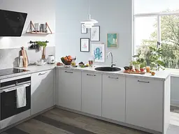 Кухонна мийка Grohe K200 из композита 31656AP0, Чорний матовий - мініатюра 3