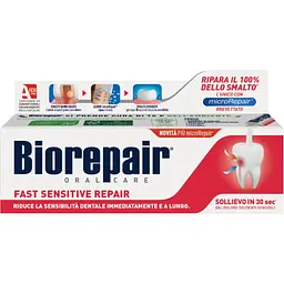 Зубна паста Biorepair Швидке позбавлення від чутливості 75 мл (8017331048443)