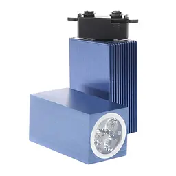 Світильник трековий поворотний LED 204/3x2W NW BLUE Brille L8-002 - мініатюра 2