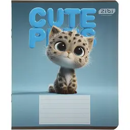 Упаковка зошитів ZiBi Kids Line Cats & Dogs 12 аркушів в лінію 25 шт. (ZB25.1753L) - мініатюра 6