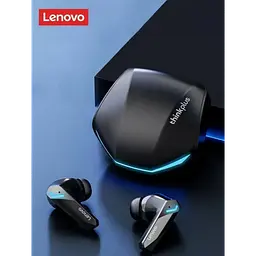 Бездротові спортивні вакуумні навушники Lenovo Thinkplus GM2 Pro TWS, Bluetooth у кейсі Чорні - мініатюра 4