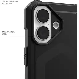 Оригінальний протиударний чохол UAG Essential Armor MagSafe для iPhone 16 Plus Black 114447114040 - мініатюра 8