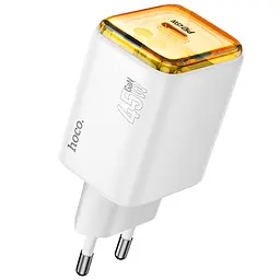 МЗП Hoco N54 Monsoon PD45W (1USB-C) White - мініатюра 2