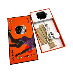 Смарт-годинник W&O X9 Pro2 44mm, 215 mAh, Amoled+IP67 Gold (WOX9P2Gold) - мініатюра 2