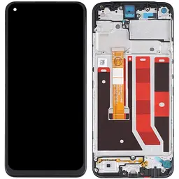 Дисплей Oppo A53 4G 2020 /A53s /A32 /A33 2020 чорний, оригінал PRC, з рамкою p/n: BV065WBM-L03-MB00 /MB01